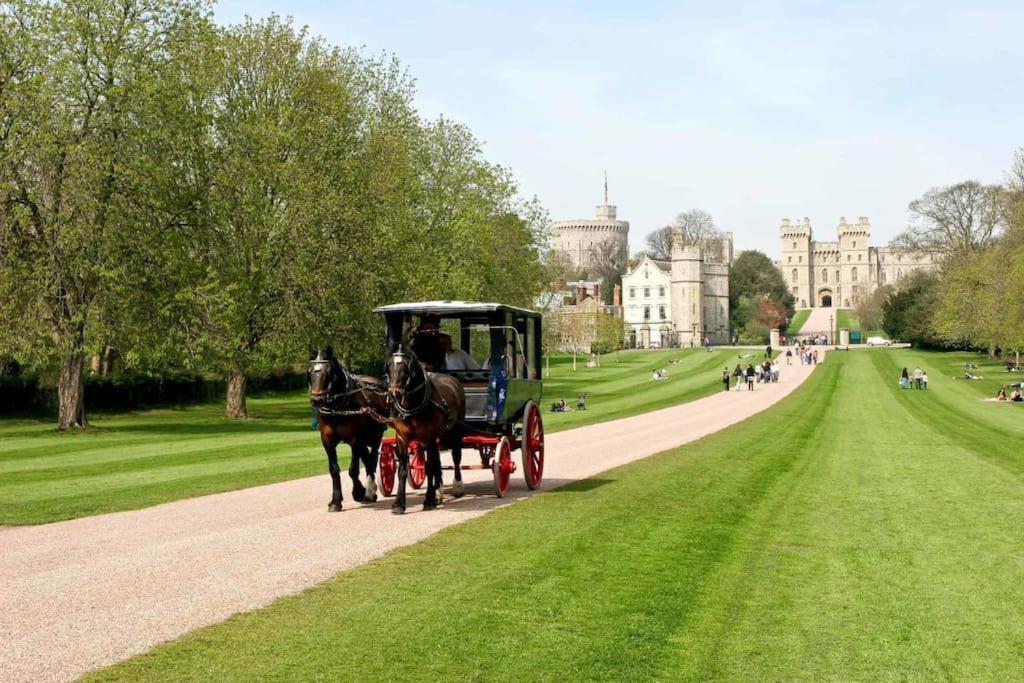 Beautiful Windsor 2 Bed, Perfect Location, 5 Mins Walk To Centre, Free Parking, Legoland, Ascot Leilighet Eksteriør bilde