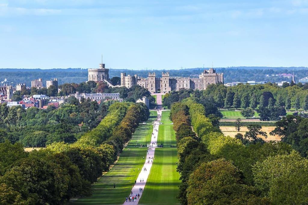 Beautiful Windsor 2 Bed, Perfect Location, 5 Mins Walk To Centre, Free Parking, Legoland, Ascot Leilighet Eksteriør bilde